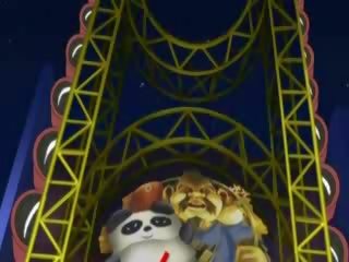 Хентай сладурче трудно майната в на amusement парк