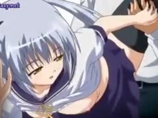 Hypnotic Hentai divinity Teasing Long prick