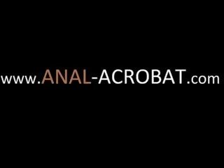 Анал acrobat ігри з вібратори