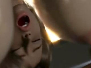 Анимационен получава кръг цици jizzed