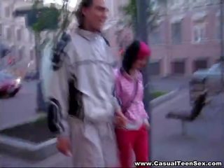 Casual Teen sex clip - Casual sex with punk-emo teeny