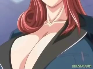 Голям отпадна хентай дъщеря exceptional tittyfucking и