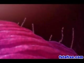Tentacled 無盡 特點 性交 硬