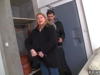 Товста краля худенька chap з великий manhood