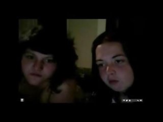 Подвійний trouble pairs з bewitching з оголеними грудьми підлітковий вік веб-камери