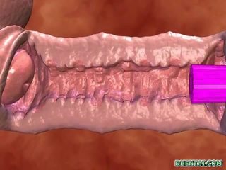 3d хентай себе си dildoing тя путка и tittyfucking филм