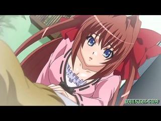 Mademoiselle hentai with bigtits handjob and titty fucking clip