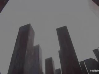 Великий сіськастих офіціантка покарана