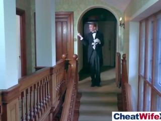 뜨거운 원기 왕성한 주부 (patty michova) 즐겨 단단한 부정 행위 x 정격 비디오 clip-22