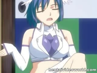 Big manga Tits fuck a hard up prick