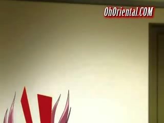 Неизплатен голям boobed брюнетка sets нагоре му кураж