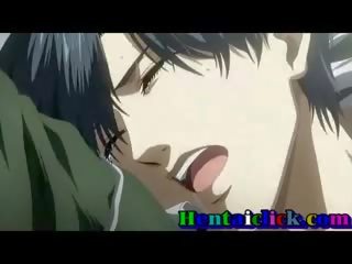 Pretty Hentai Gay Hardcore dirty film And Love In Bed