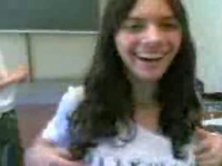 Safada 阿根廷 呐 sala 德 aula mostrando seios 0