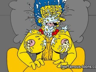 Griffins 和 simpsons 無盡 成人 視頻 滑稽模仿