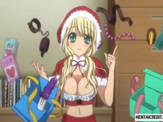 Blindfolded And Handcuffed Hentai mistress Gets Toyed And Fucked