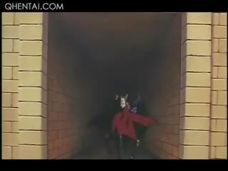 Hentai x rated film Prisoner In Chains Mouth Fucked And Cunt Teased