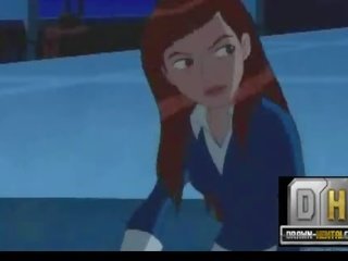 Ben 10 adult film Gwen saves Kevin with a blowjob