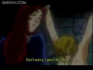 Hentai Nasty sweetheart Torturing A Blonde adult film Slave In Chains