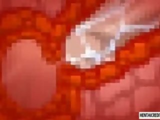 Hentai lady Pregnant immediately after Brutal Fucking