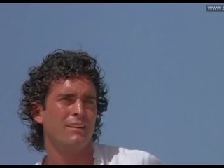 Bo Derek - Naked on the beach, videos her nude body - Ghosts Cant Do It( 1989)