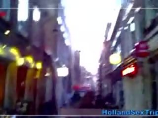 通話 女孩 吸 遊客 和 得到 多指