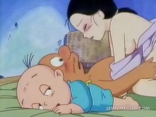 Libidinous Anime Husband Nailing Hard His Wifes Pussy