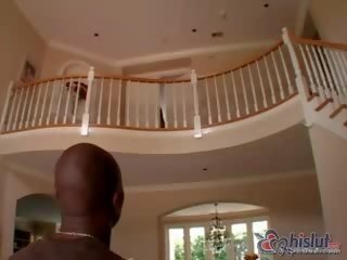Katsuni 在 优 袜子 得到 她的 屁股 和 的阴户 夯 由 黑色 bloke