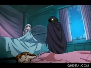 Terrific Hentai Princess Trapped In A Cell Gets Fucked Hard