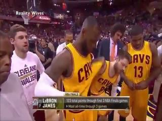 Lebron James accidentally movies penis on TV