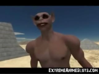 3d грудаста принцеса вдарив по ogres!