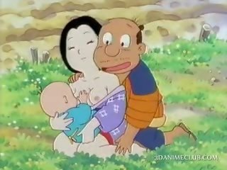 Full-blown Hentai Asian Fucked Outdoor By Her turned on chap