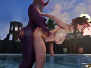 &lbrack;Futa on Female&rsqb; Succubus seduce a charming angel