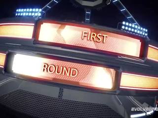 벨라 로시 fights thor 에 나체상 더러운 클립 레슬링 보상.