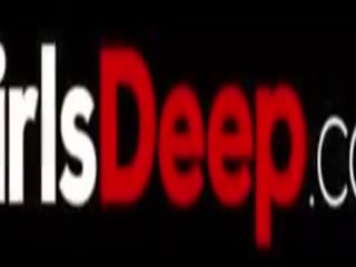 Girlsdeep - спідня білизна модель ariana яскравий отримує трахкав в в дупа в в кухня