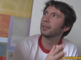 Aja къмингс получава на лицето празнене надясно immediately следващ ганг банг.
