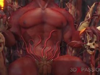 Devil fucks hard a superior teen babe in the dark inferno