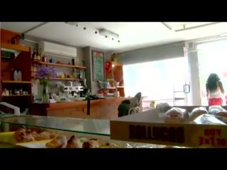 우수한 브루 넷의 사람 엿 에 bakery, 무료 엄마는 내가 엿 싶습니다 섹스 cf