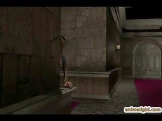 3d 헨타이 여왕 놀랄 만한 빨기 애니메이션 왕 회원