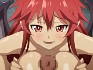Velvet Anime Tramp Sucking cock