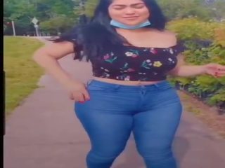 Lorena 愛 到 vid 離 她的 屁股 在 公