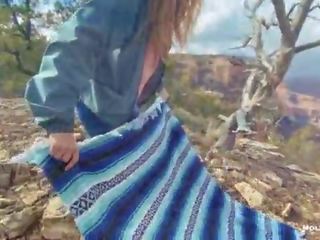Epic terrific canyon 모험 포르노를 - 정부 pills - 공공의 자연 질내 사정 포