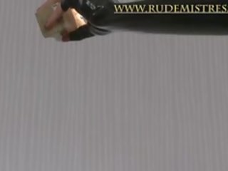 Puring Wax On Sub's Small pecker