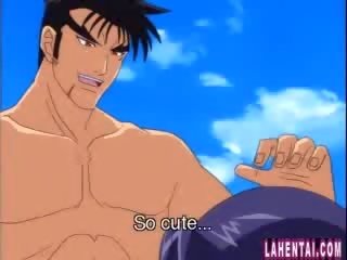 Anime enchantress saje johnson na the pláž
