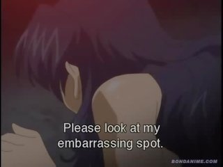 Stunning Anime slut in chains gets screwed in all holes