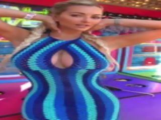 Lindsey pelas 挺舉 離 challenge, 免費 臟 夾 c3