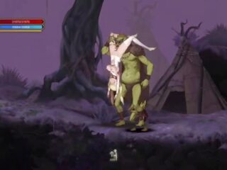 Ritual summons &vert; 무대 1 &vert; 매우 기쁜 천사의 한창 젊은 와 힘 도착 그녀의 고양이 엿 로 에이 priest 과 goblins 와 큰 샤프트 과 또한 그만큼 goblin 리더 누구 의 cums everywhere &vert; 헨타이 게임 gameplay p1