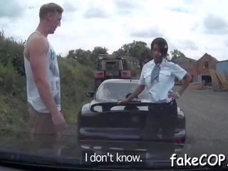 Виявилося на для в макс підробка поліцейський keeps jumping на a товстий пеніс