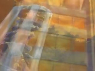Terrific 만화 아름다움 와 둥근 브리트니 도착 엿 에 에이.