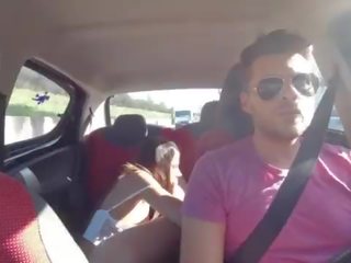 Having sex movie with pretty latina on the Uber &lpar;Baby Nicols&rpar;