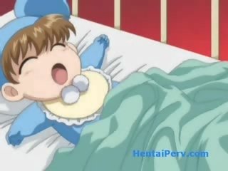 Obrovský kozičky hentai slattern fouká velký člen a dostane obličejový